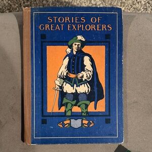 Vintage 'Stories of Great Explorers' Book